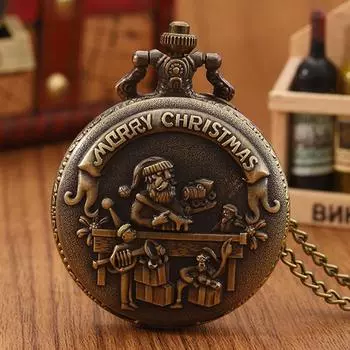 Модные мужские карманные часы. Мужские кварцевые карманные часы. Рождественский подарок. Ожерелье. Карманные часы с подвеской. Идеальный выбор для подарков мужчинам и женщинам.