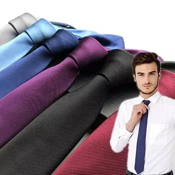 Модные мужские костюмы, галстуки, предварительно завязанные галстуки на молнии, узкий галстук, роскошный благородный галстук для свадьбы чёрный