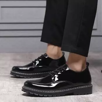 Модные мужские кожаные туфли Офисная мода 2024 Мужская повседневная обувь Элегантный общий дизайнерский тренд В продвижении 2024 Новые поступления Новые 38