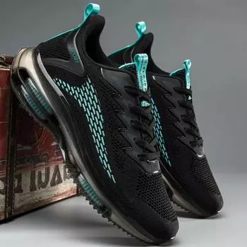 Модные мужские кроссовки, беговые ботинки, новая модная спортивная обувь для бега на открытом воздухе, сетчатая дышащая амортизирующая обувь для баскетбола, мужской большой размер 45 39 синий