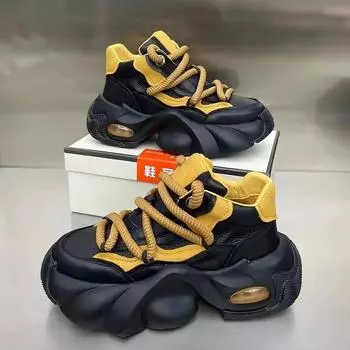 Модные мужские кроссовки для ходьбы, мужская повседневная обувь, модные брендовые кроссовки для бега, спортивная обувь для мужчин, дизайнерская обувь на платформе для мужчин 39