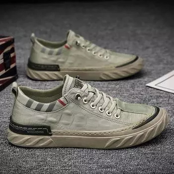 Модные мужские кроссовки, летние, Ice Silk, классная повседневная мужская обувь, универсальная обувь для ходьбы, удобная, дышащая, спортивная обувь для мужчин 39 зелёный