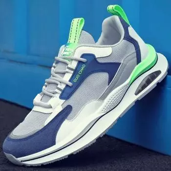 модные мужские кроссовки мужские повседневные вулканизированные теннисные роскошные кроссовки сетчатые дышащие модные кроссовки на шнуровке для бега Zapatillas De Deporte 39 бежевый