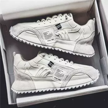 Модные мужские кроссовки на шнуровке, повседневная обувь, мужская обувь, легкая спортивная вулканизированная обувь, кроссовки для ходьбы Zapatillas Hombre 39