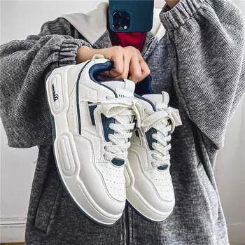 Модные мужские кроссовки на толстой подошве для осени, фирменный дизайн, удобные кроссовки для скейтбординга с мягкой подошвой, кроссовки для бега Tenis Masculino 39