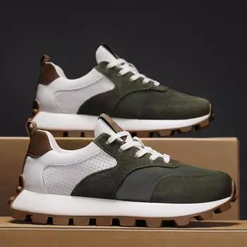 Модные мужские кроссовки осенние туфли Forrest Gump легкие теннисные спортивные туфли на толстой подошве повседневная обувь на платформе 39