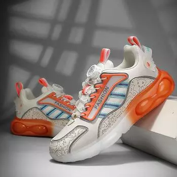 Модные мужские кроссовки PARZIVAL, дышащие спортивные кроссовки для бега, баскетбольные кроссовки, удобные повседневные мужские кроссовки, нескользящие, Zapatillas Hombre 39 чёрный