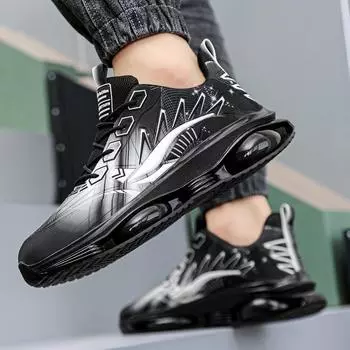 Модные мужские кроссовки PARZIVAL на воздушной подушке для бега, кроссовки для тенниса, спортивные кроссовки для активного отдыха, мужские кроссовки для повседневной носки 39