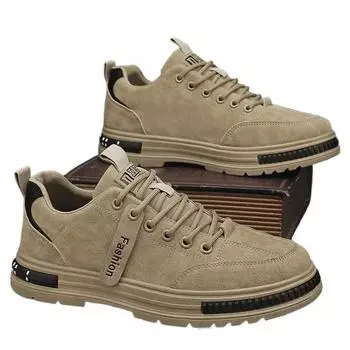 Модные мужские кроссовки, повседневная осенняя вулканизированная обувь, мужская спортивная обувь для ходьбы, кроссовки для отдыха на природе, мужские кроссовки, рабочая обувь с мягкой подошвой 39 серый