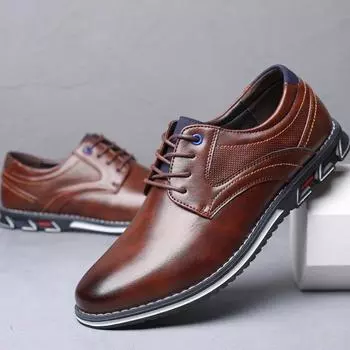 Модные мужские кроссовки, роскошные мужские повседневные деловые туфли из искусственной кожи, мужские туфли, удобные мокасины, обувь для мужчин, Zapatillas Hombre 38 чёрный