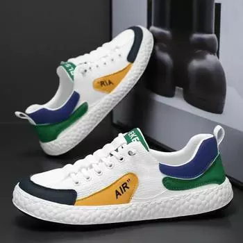 Модные мужские кроссовки сетчатые мужские кроссовки для ходьбы дышащие мокасины удобные мужские туфли из вулканизированной ткани износостойкие Zapatos 39