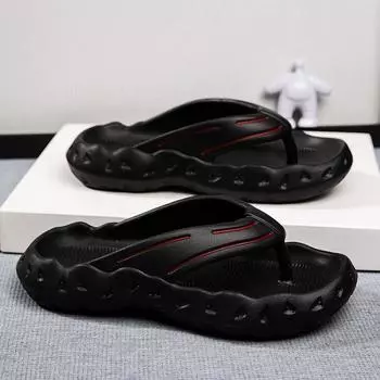 Модные мужские легкие туфли EVA для отдыха на открытом воздухе, мужские тапочки, горячая распродажа, мужские пляжные шлепанцы, летние повседневные мужские шлепанцы, новый стиль 39-40 бежевый