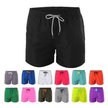 Модные мужские летние пляжные брюки, спортивные повседневные шорты с укороченными брюками XXL
