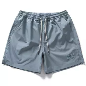 Модные мужские летние шорты с эластичной талией, повседневные шорты, летняя одежда M(45kg-55kg)