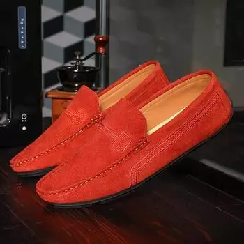 Модные мужские мокасины из натуральной кожи Zapatos De Hombre, деловые, повседневные, зеленые, оранжевые, мокасины, кроссовки, туфли на плоской подошве 38