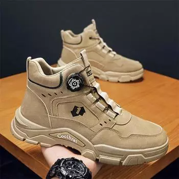 Модные мужские новые умные пряжки с защитой от ударов и проколов, со стальным носком, простые многоцветные, по желанию заказчика, для обеспечения безопасности на рабочем месте 39 чёрный