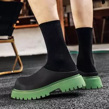 Модные мужские полулоферы ручной работы классические мужские туфли для свадьбы мужские удобные мокасины кожаные универсальные мужские повседневные туфли 36 белый