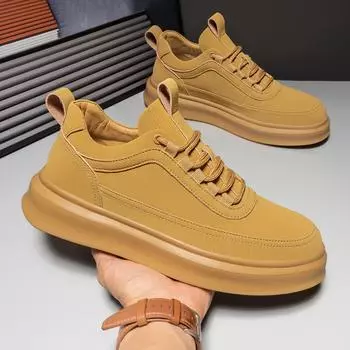 Модные мужские повседневные кожаные туфли Muller 2024 года, новые модные дизайнерские туфли-оксфорды на плоской подошве для ходьбы, мужские водонепроницаемые спортивные туфли для тенниса на открытом воздухе 39