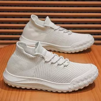 Модные мужские повседневные кроссовки для активного отдыха на открытом воздухе, летние дышащие носки, кроссовки для бега, мужские сетчатые, легкие, удобные, спортивные, для бега, ходьбы 39