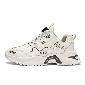 Модные мужские повседневные кроссовки, дышащая мужская обувь, новый стиль, спортивные прогулочные кроссовки, мужские 2024 36 чёрный