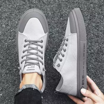 Модные мужские повседневные туфли, дышащие широкие кроссовки из парусины, мужская льняная обувь, летние модные эспадрильи, мужская трендовая обувь, новые мокасины 39 чёрный