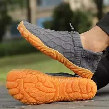 Модные мужские повседневные туфли, лоферы на плоской подошве, дышащие рабочие кроссовки, удобные мокасины для ходьбы и вождения, нескользящие кроссовки 39 коричневый