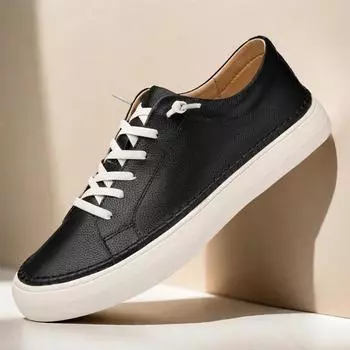 Модные мужские повседневные туфли Muller, модные дизайнерские кроссовки из натуральной кожи на плоской подошве, удобные, легкие, нескользящие, прогулочные, оксфордские туфли 38 белый