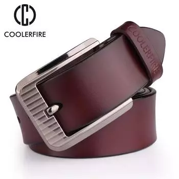 Модные мужские ремни из натуральной кожи, стильные мужские ремни высокого качества, классические джинсовые кожаные ремни для мужчин 100cm чёрный