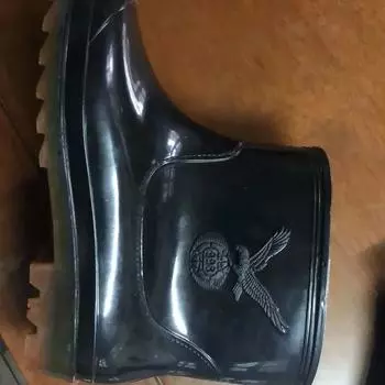 Модные мужские резиновые сапоги, мокасины, рыболовные водонепроницаемые устойчивые мужские туфли 2024 года для работы и взрослых, высококачественные, дизайнерские, нескользящие, на низком каблуке, водонепроницаемые 39