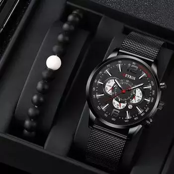 Модные мужские роскошные часы, мужские наручные часы из нержавеющей стали с сетчатым ремнем, мужские кварцевые часы, мужские часы с датой и браслетом серебряный