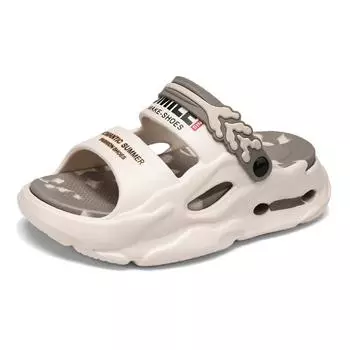 Модные мужские шлепанцы-слайды 5 см платформа EVA пляжная обувь мужские удобные уличные облачные шлепанцы для мужчин летние pantuflas hombre 36-37