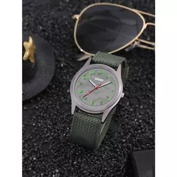 Модные мужские спортивные часы для мужчин, роскошные нейлоновые кварцевые наручные часы с календарем, светящиеся часы для мужчин, деловые повседневные часы