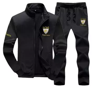 Модные мужские толстовки и толстовки, мужской брендовый спортивный костюм, 2 шт., спортивный костюм, спортивная одежда XXXL