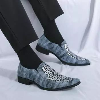 Модные мужские туфли большого размера с цветными блоками, прогулочные туфли на плоской подошве, дышащие, повседневные туфли для мужчин на работе, новые модели 38 синий