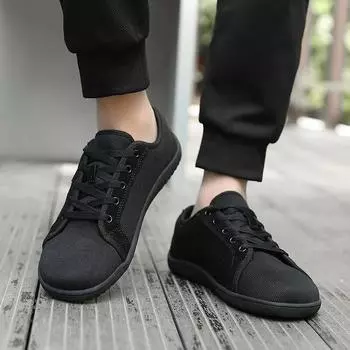Модные мужские туфли босиком в стиле минимализма Zero Drop Outdoors Casual Shoes для женщин, легкие дышащие кроссовки для ходьбы в стиле Off Road 36 розовый