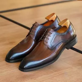 Модные мужские туфли-броги для свадьбы, модные кожаные туфли на шнуровке, деловые туфли высокого качества, формальные черные коричневые туфли для вечеринок для мужчин 38 чёрный
