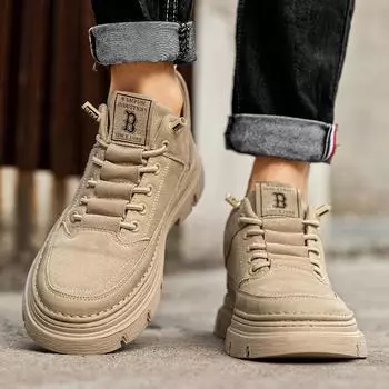 Модные мужские туфли для серфинга на осень и зиму Модный минималистичный дизайн для отдыха на свежем воздухе Прогулки Упражнения Повседневные офисные черные туфли 39 серый