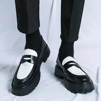 Модные мужские туфли из кожи, броги, мужские формальные свадебные офисные туфли, мужские оксфорды, деловая обувь, мокасины 38 чёрный