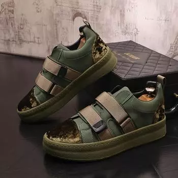 Модные мужские туфли из кожи для мужчин, мужские кроссовки, обувь для мужчин, роскошные дизайнерские мокасины на платформе для мужчин, кожаные мужские туфли 38 чёрный