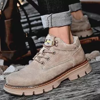 Модные мужские туфли из натуральной кожи в деловом стиле в стиле минимализма для отдыха на открытом воздухе, деловых вечеринок, мужские туфли в стиле ретро для повседневного офиса 38 коричневый