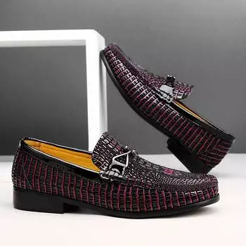 Модные мужские удобные прогулочные туфли из натуральной кожи, мужские мокасины, новая тенденция, повседневная обувь, мокасины, горячая распродажа, мужская обувь для вождения 36 чёрный