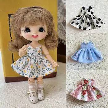 Модные наряды для кукол, платья, аксессуары, одежда для кукол, юбка, 1/11 куклы OB11/1/12 BJD
