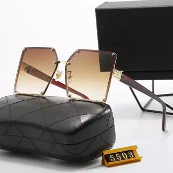 Модные негабаритные квадратные солнцезащитные очки для женщин и мужчин, брендовые дизайнерские солнцезащитные очки без оправы с градиентом для женщин, очки для вождения и путешествий чёрный