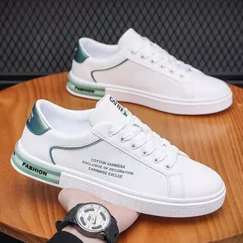 Модные низкие кроссовки Новые мужские удобные вулканизированные туфли Легкая и универсальная повседневная обувь Zapatillas Informales 39 белый