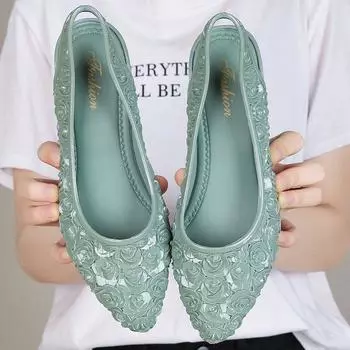 Модные низкие резиновые сапоги с цветочным принтом, женские нескользящие непромокаемые туфли, резиновая обувь для отдыха на природе, утолщенные резиновые сапоги 36