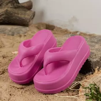 модные новые летние плоские тапочки женские из натуральной кожи черные белые шлепанцы толстая подошва мюли повседневные удобные шлепанцы женские сандалии на платформе 36 розы красного