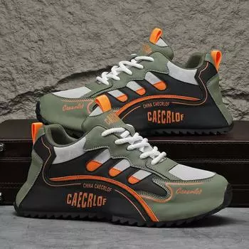 Модные новые модные кроссовки на платформе для мужчин, удобные плоские низкие кроссовки большого размера 48, повседневные кроссовки на шнуровке для мужчин Zapatillas De Hombre 39