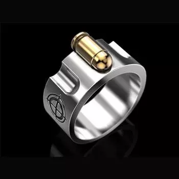 Модные новые мужские кольца в стиле панк мужские украшения 8