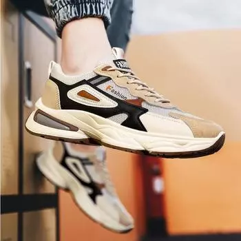 Модные новые мужские кроссовки высокого качества из сетчатой ткани, дышащие спортивные кроссовки для бега, роскошные кроссовки с противоскользящей подошвой, износостойкие кроссовки для тенниса 39 чёрный