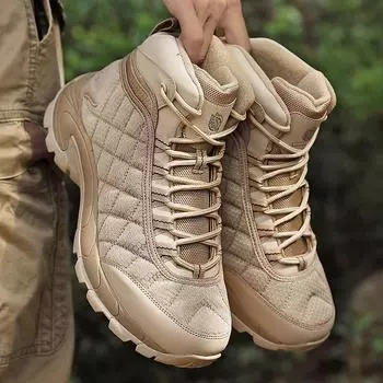 Модные новые мужские походные ботинки большого размера, походные ботинки для активного отдыха, спортивные, удобные, высококачественные походные ботинки для тренировок на открытом воздухе 39